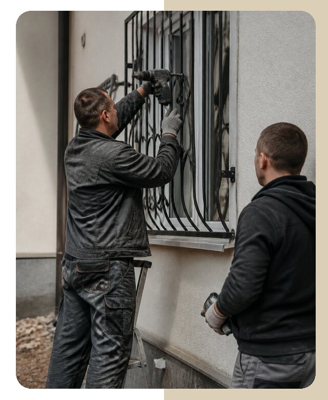Установка наружных решеток в Перми от 5248 р. | Дверной